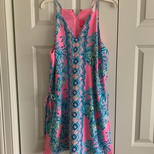 Beautiful and vibrant Lilly romper/dress
